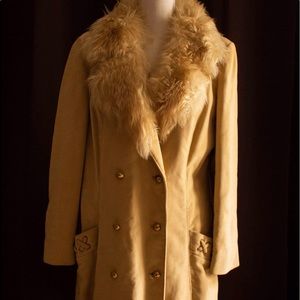 Vintage faux fur coat